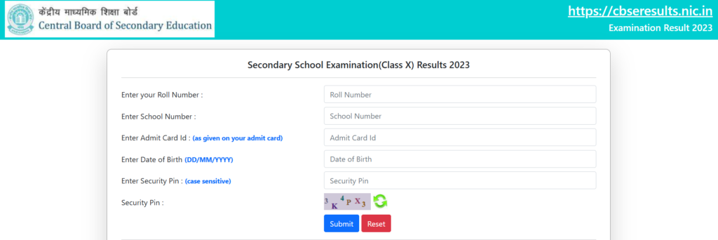 CBSE 10th Result 2025