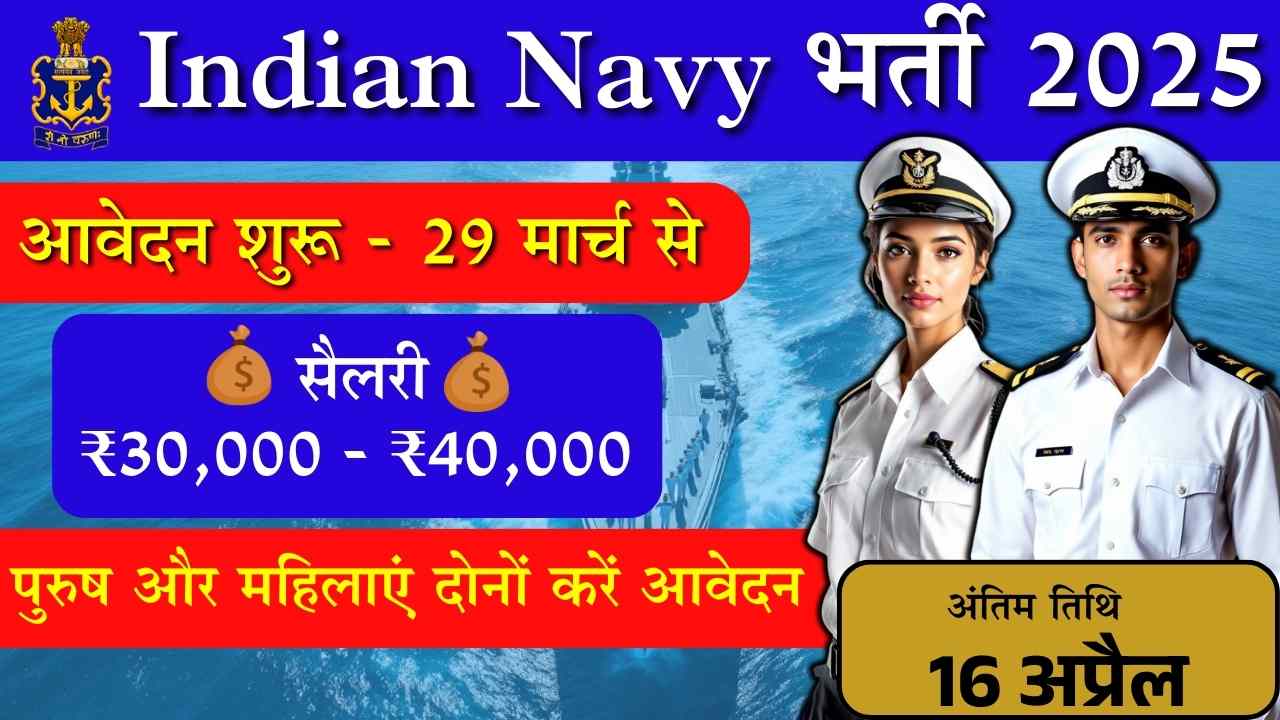Indian Navy SSR/MR भर्ती 2025